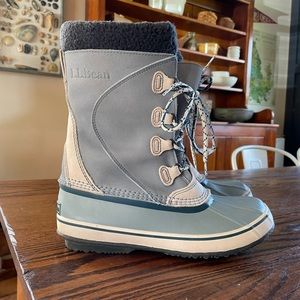 LL BEAN WINTER BOOTS EUC